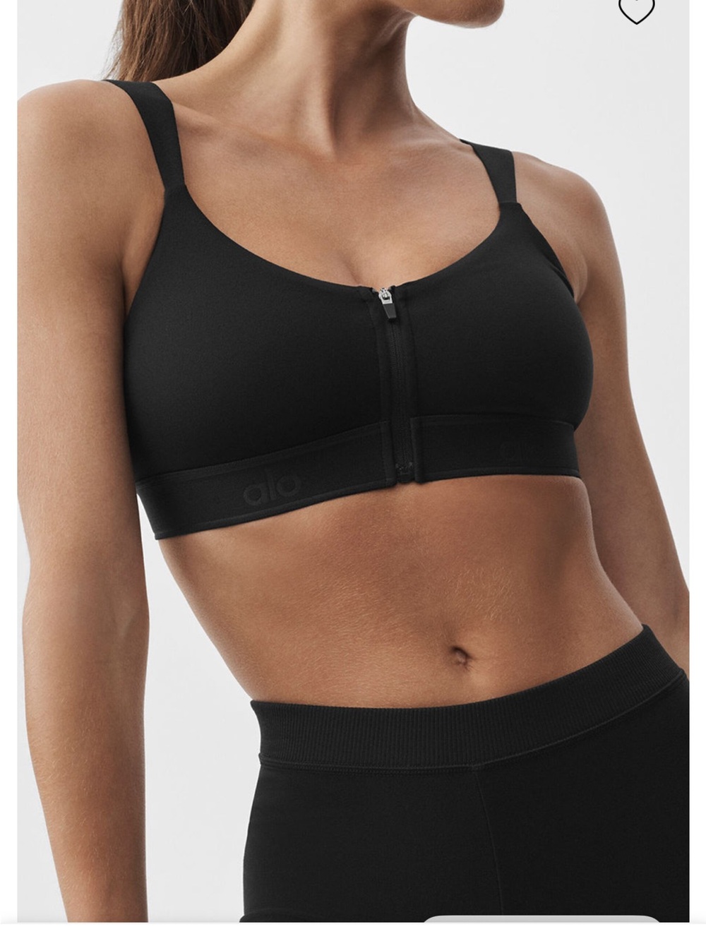 Alosoft Molded Showcase Bra - Black